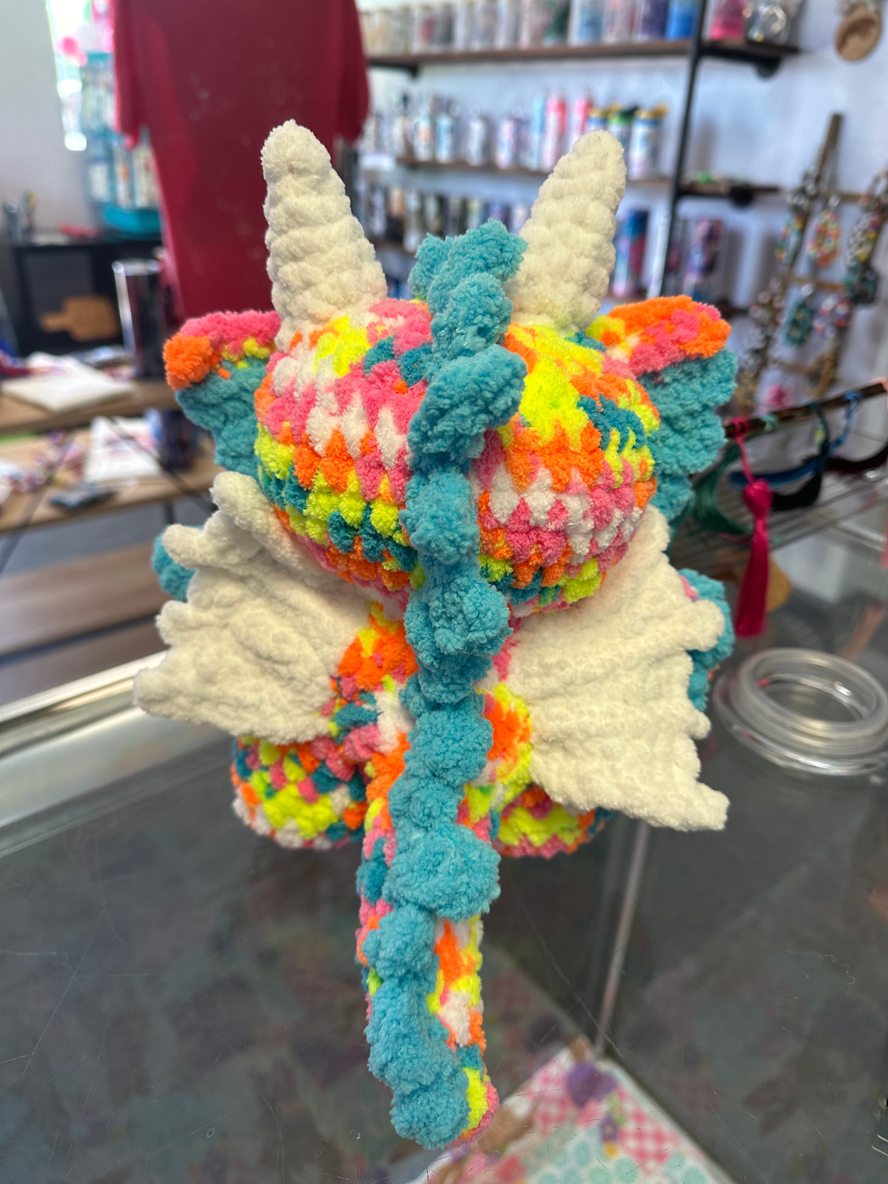 Neon Dragon Crochet