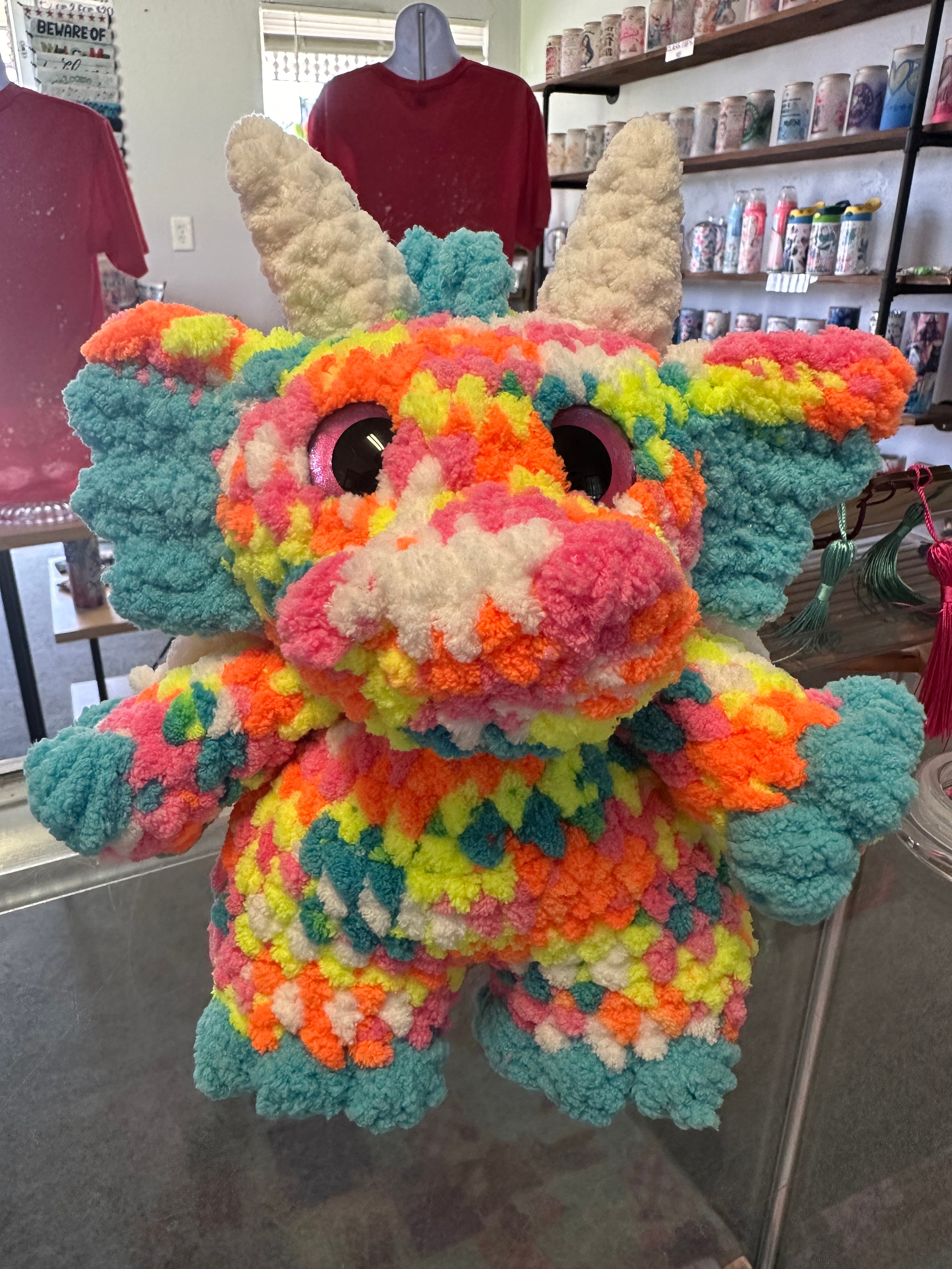 Neon Dragon Crochet