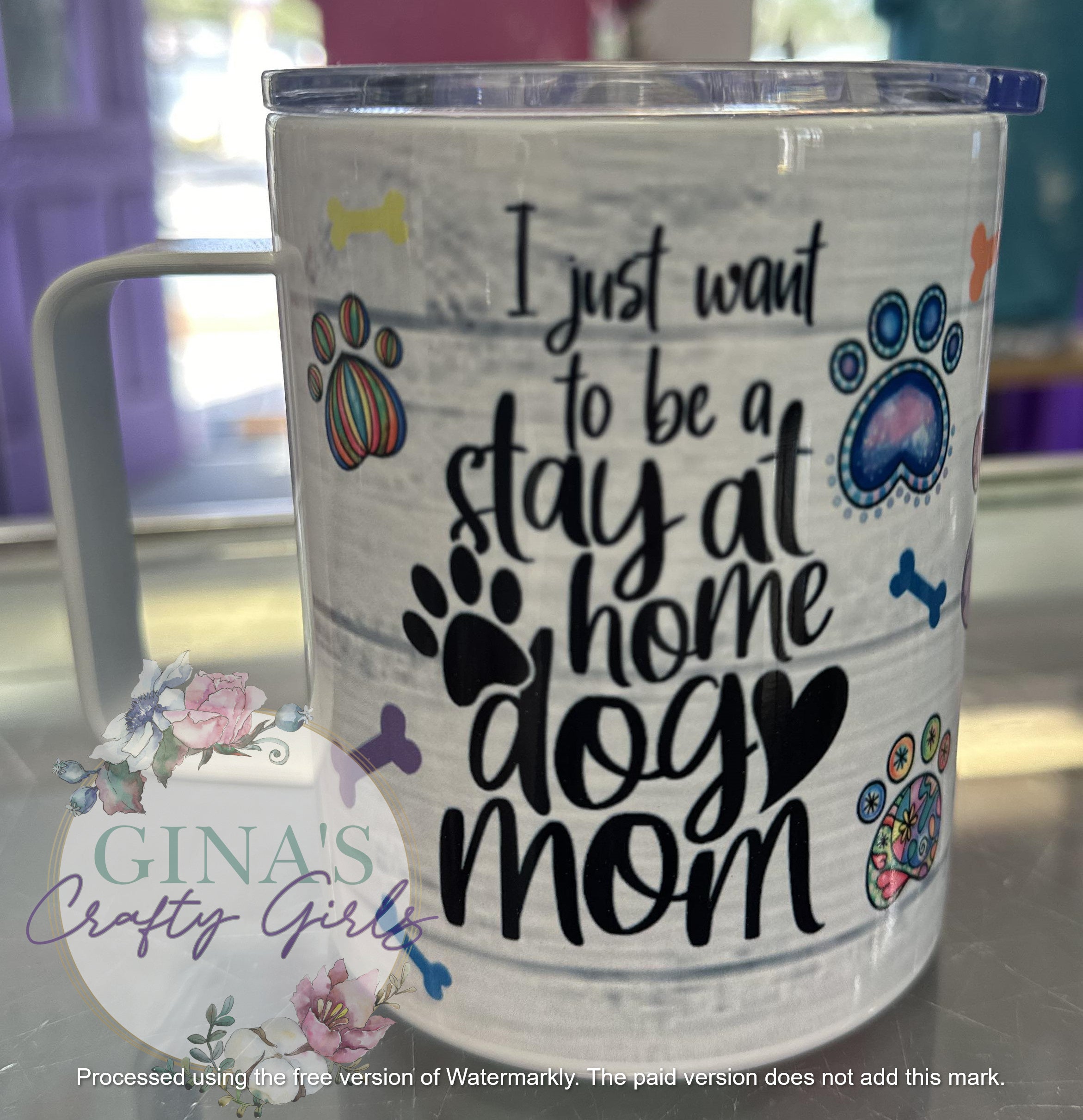 Dog Mom Camp Mug