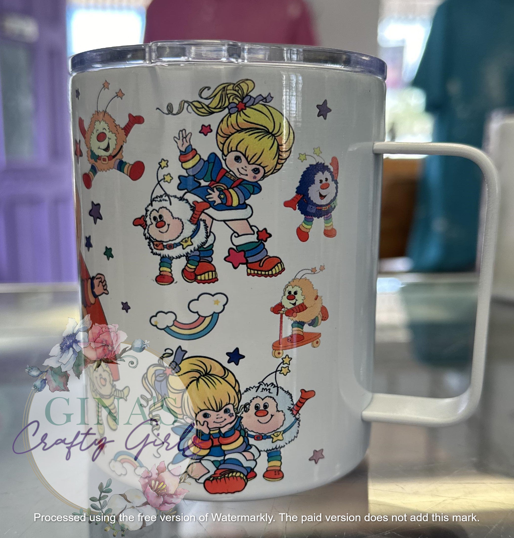 Made in the 80s Rainbow Brite Camp Mug