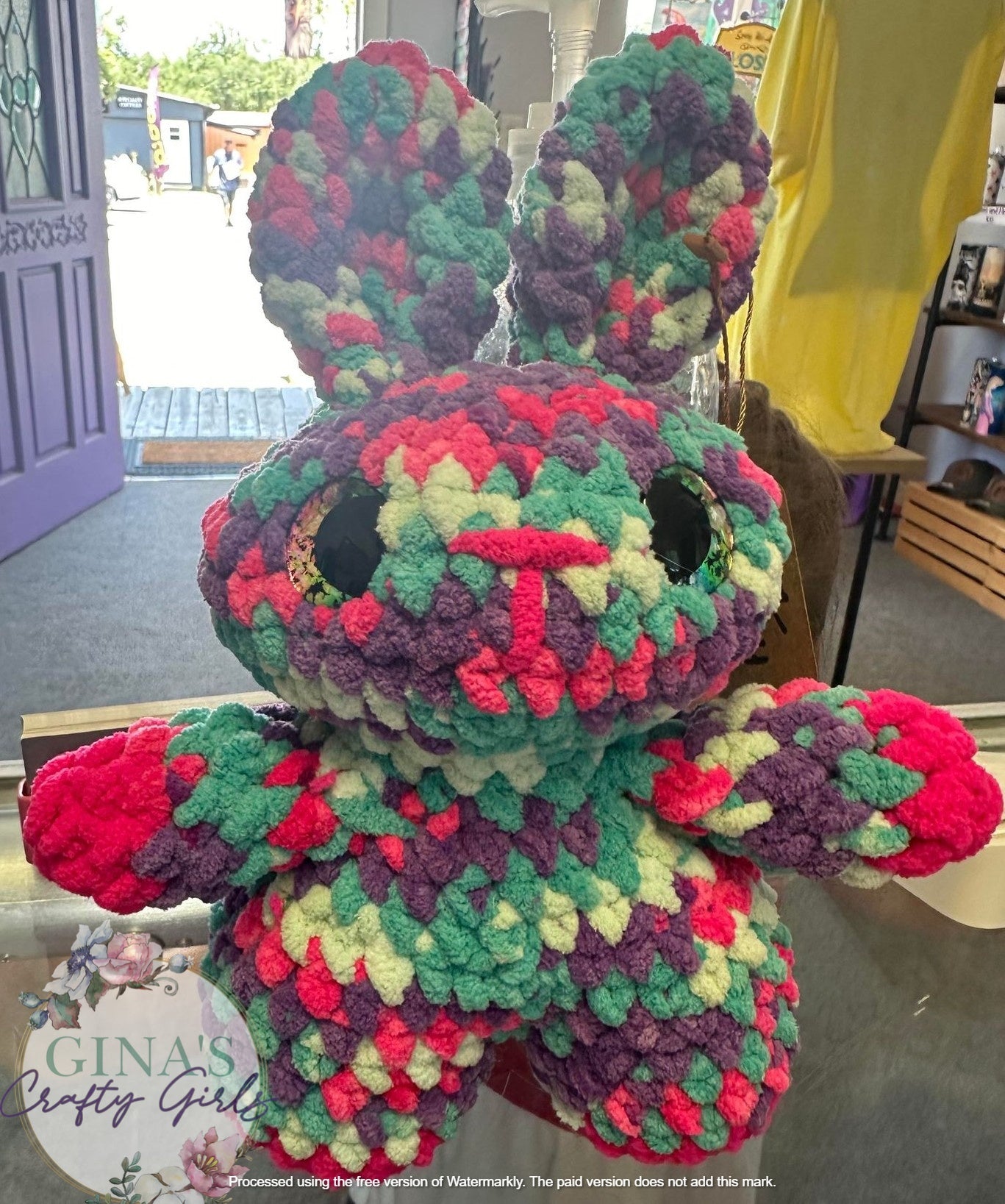 Neon Bunny Crochet