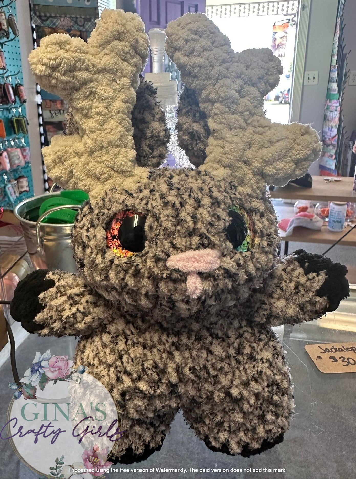 Jackolope Bunny Crochet