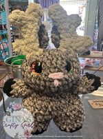 Load image into Gallery viewer, Jackolope Bunny Crochet
