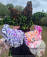 Load image into Gallery viewer, Neon  Rainbow Dragon Crochet
