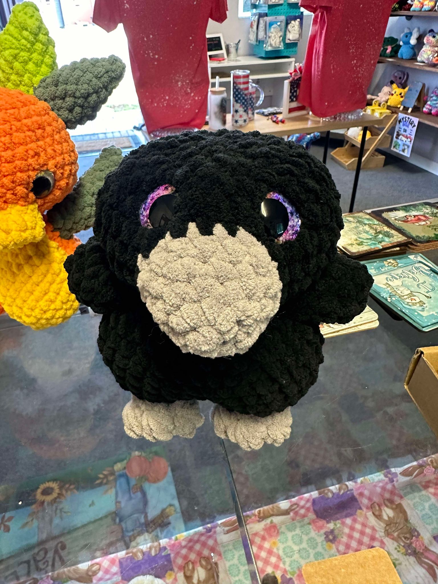 Poe The Raven Crochet