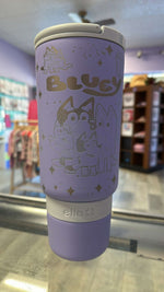 Load image into Gallery viewer, Bluey Laser Engraved 40 Oz Tumbler
