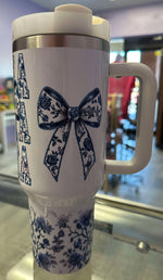 Load image into Gallery viewer, Mama Bow 40 Oz Tumbler
