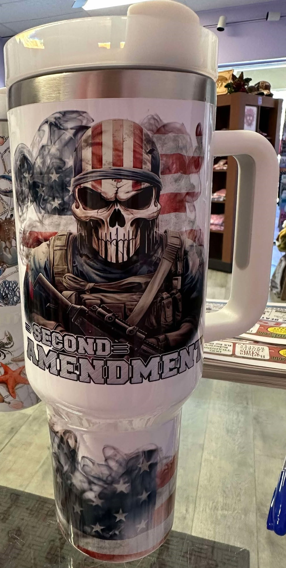 Come and Take It 2nd Amendment 40 Oz Tumbler