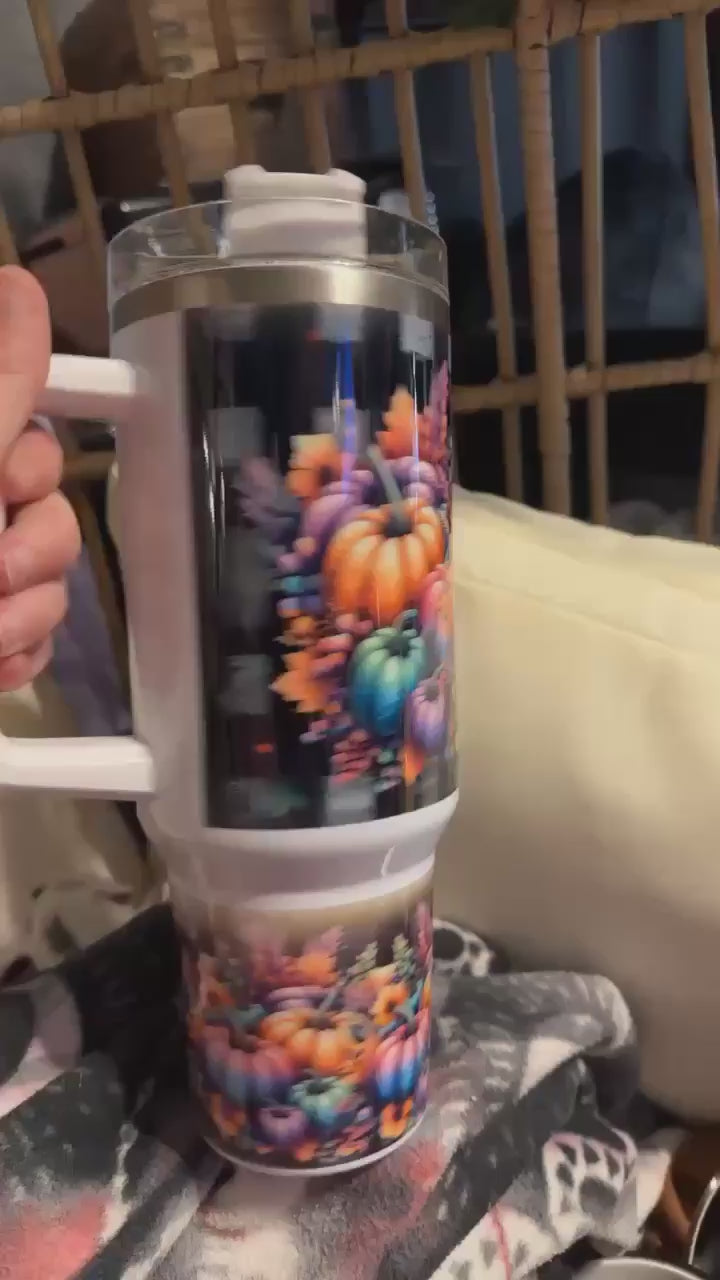 Halloween Pumpkins 40 Oz Tumbler