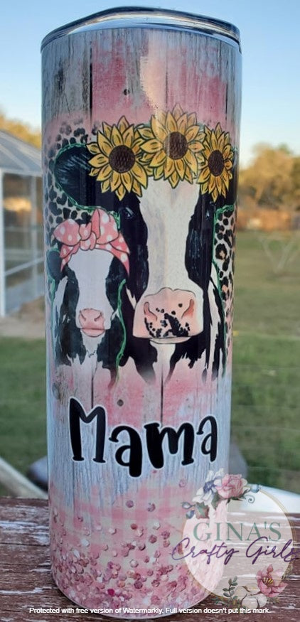 Cow Mama Tumbler