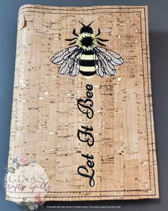 Let It Bee Notebook Cover