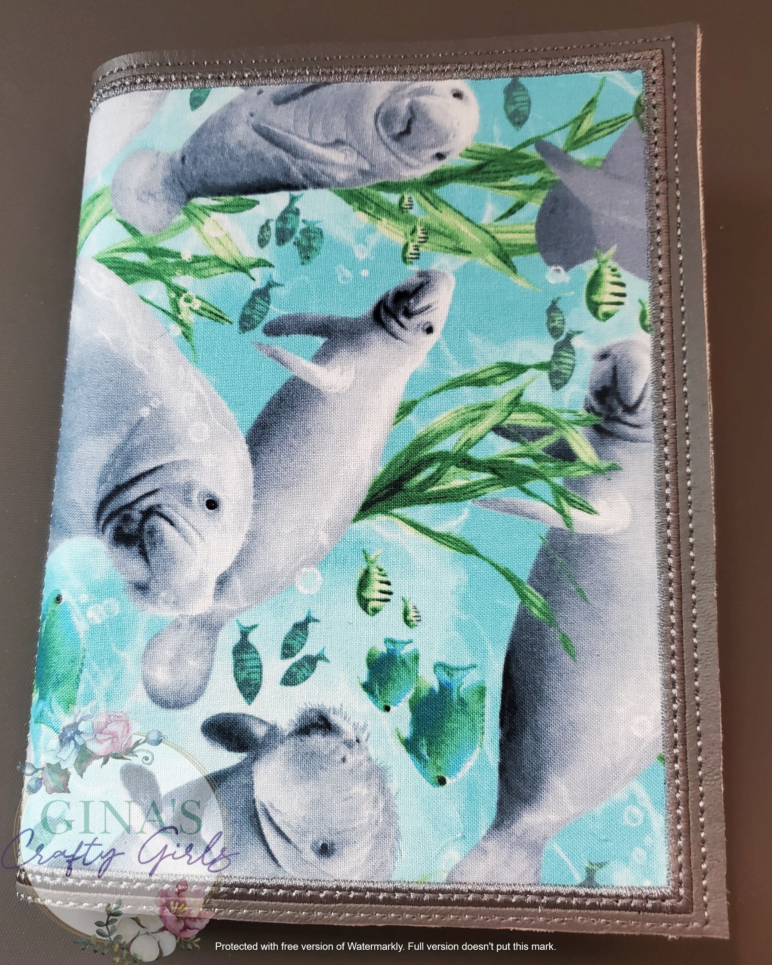 Manatee Notebook Cover