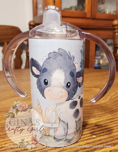 Boy Cow Farm Sippy Cup