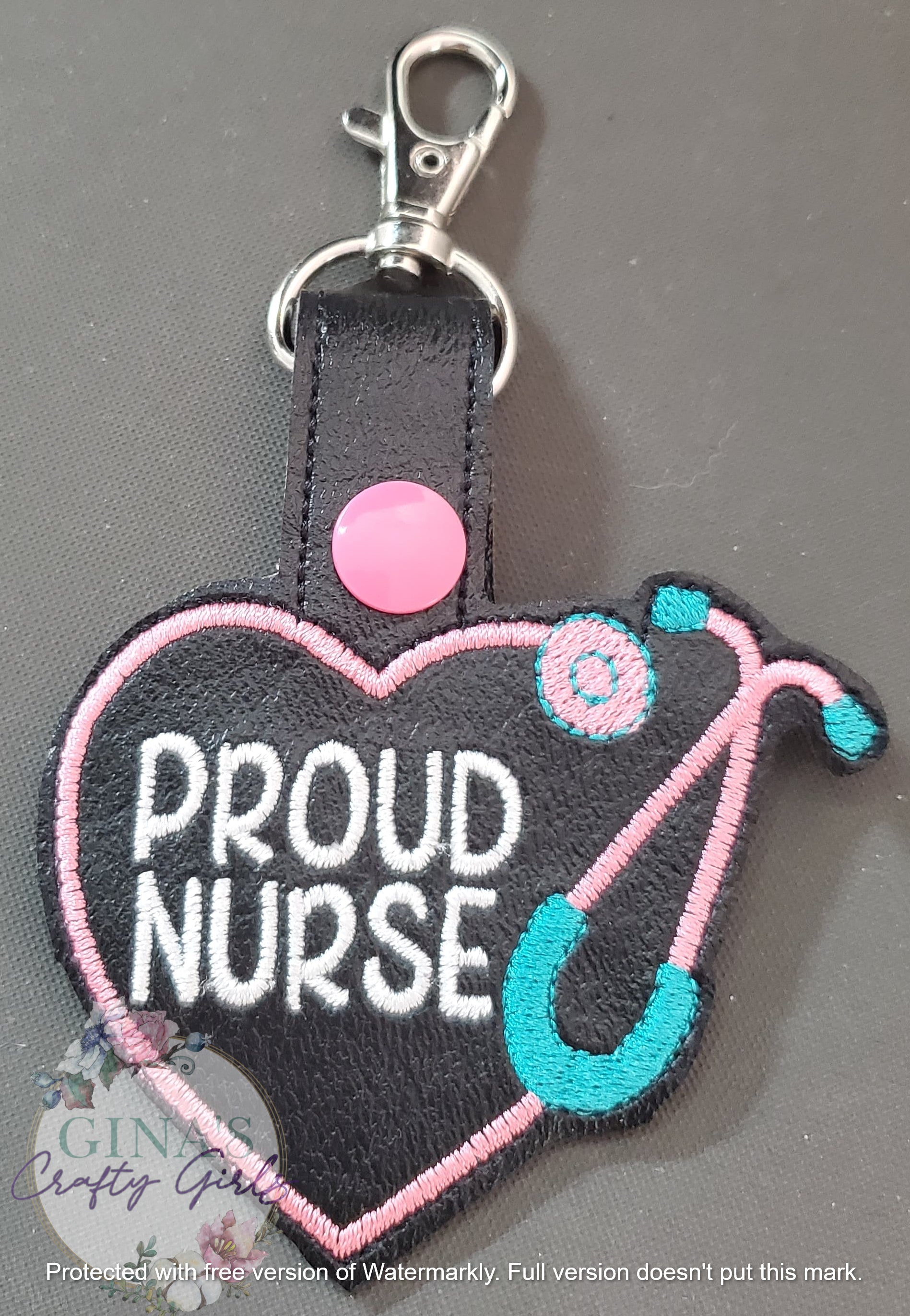 Proud Nurse Keyfob