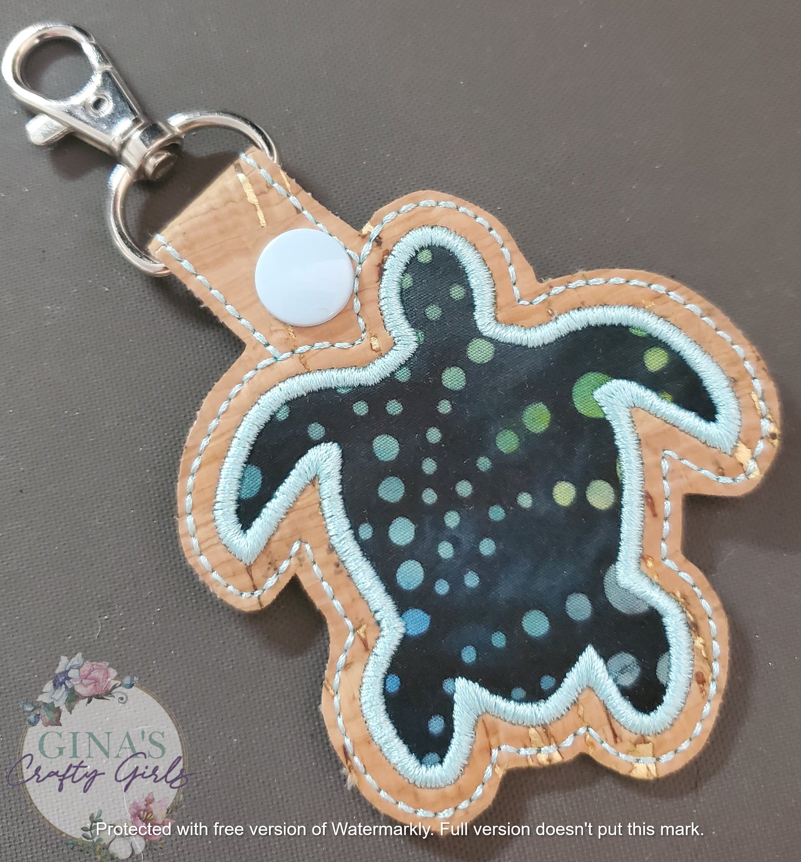 Sea Turtle Keyfob