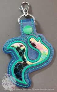 Mermaid Tail Keyfob