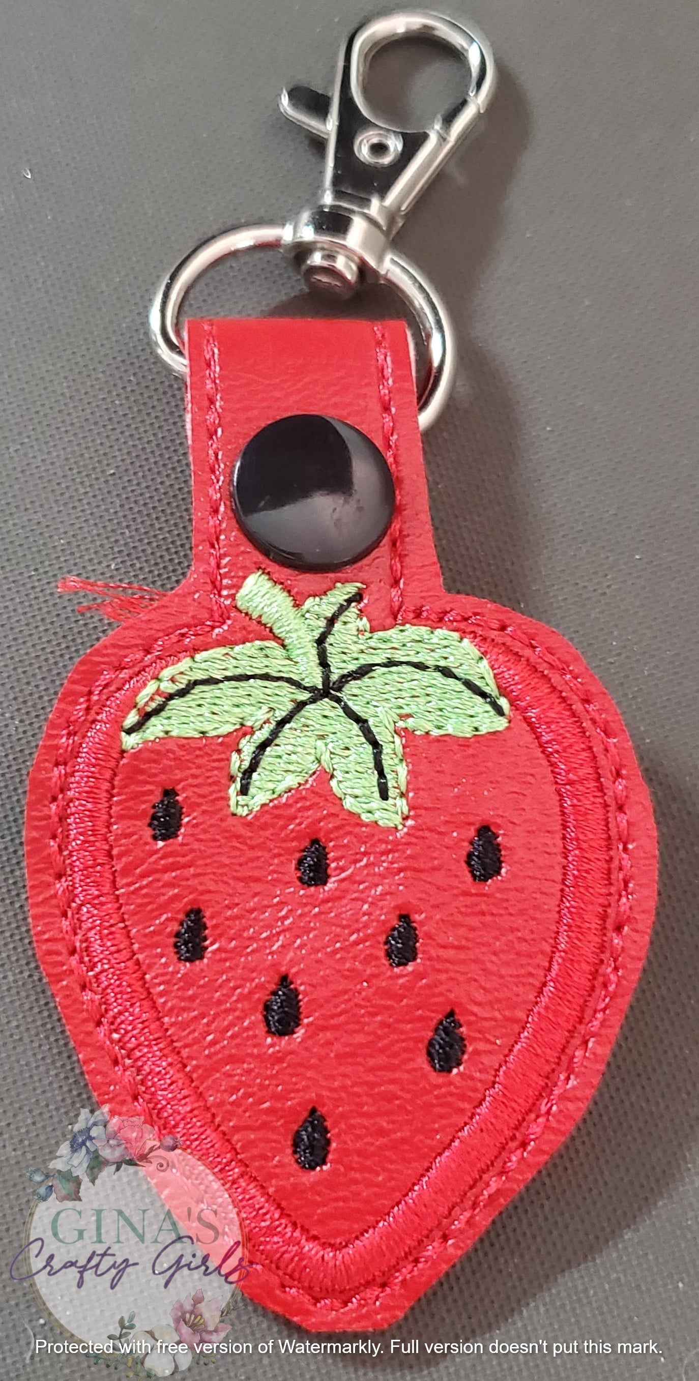 Strawberry Keyfob