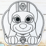 Load image into Gallery viewer, Paw Patrol Coloring Doll Set
